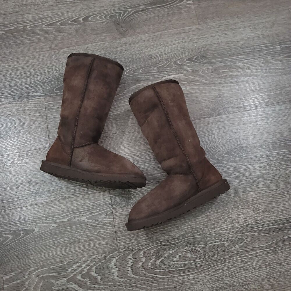 UGG Classic Tall Brown Boots Size 7